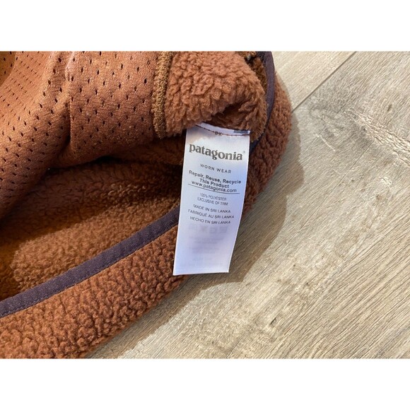 Patagonia Retro Pile Brown Fleece Vest - Picture 8 of 8